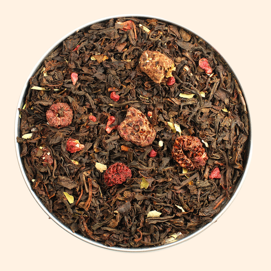 Svart Te - Hallon & Lavendel - 100 g