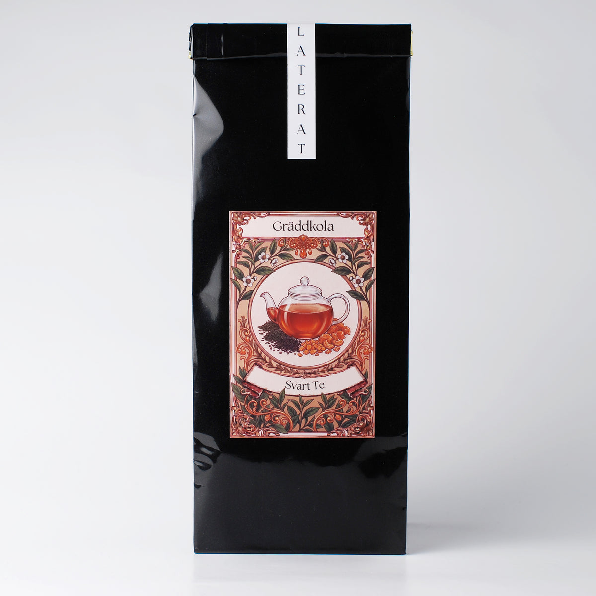 Premium Svart Te - Gräddkola - 100 g